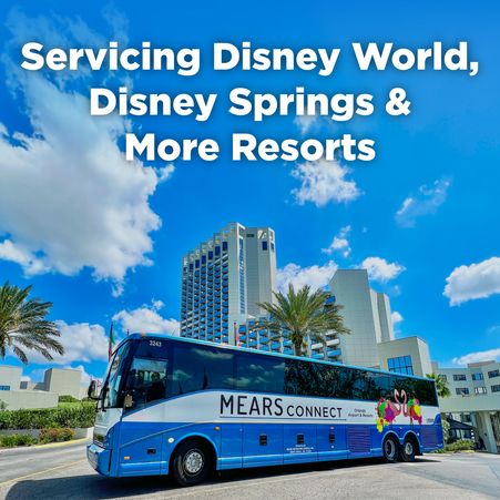 Mears Connect Bus at Disney Springs