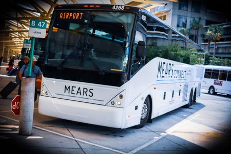 Mears Connect shuttle at Orlando International Airport (MCO)